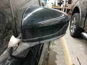 128-12808l Subaru Oem Side View Door Mirror For Wrx Left Blk Pwr Bsa