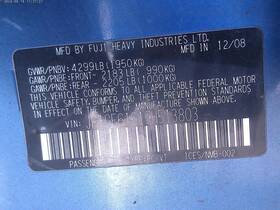 128-50144bl Subaru Driver Side View Mirror Power Turbo Non-heated Fits 08-14 Impreza 1784170