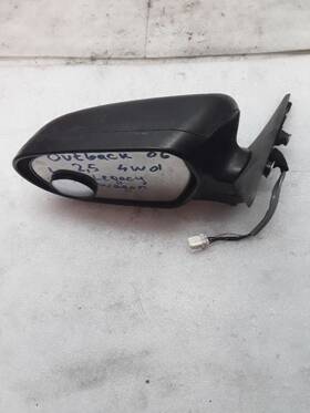 128-60143l Subaru Lh Left Driver Side View Mirror Power Black Wagon 05-09 Legacy W-13-6p