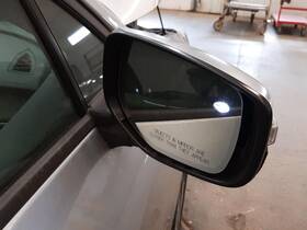 128.su1q25 Subaru Side View Door Mirror For 2025 Legacy Right Slvr Blk-txt Pwr Heat Turn Bsa