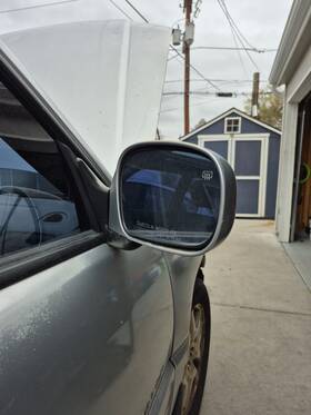 91031fc231vf Subaru Passenger Right Side Mirror Power Heated Painted Subar 01-02 Forester Paint Chip
