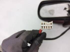 91031pa030wj Subaru Svx 1992-1995 Left Driver View Mirror Outside Without Heat Red