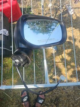 Vb26-a0997 Subaru 2017-2022 Impreza Passenger Right Side View Power Door Mirror K7r5l