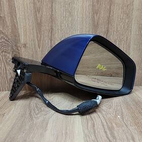1035181-01 Tesla 103518101j 2021-2025 Model X Passenger Side Door Mirror Blue Oem