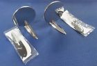 Tf400440x2 Oer 1955-1957 Chevrolet Bel Air Factory Door Mirrors Set Steel Chrome Stainless New