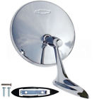 Tm6365 Dy Chevy Chrome Round Bowtie Mirror Door Side Pc