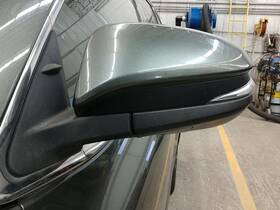 128-10012l Toyota Oem Side View Door Mirror For Highlander Left Gry Blk-text Pwr Heat Turn Bsa