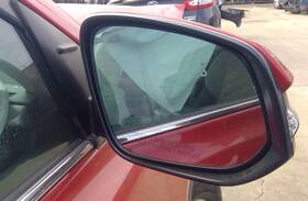 128-64540r Toyota 2013 2014 Rav4 Passenger Right Rh Side View Mirror In 3r3 Red Heated