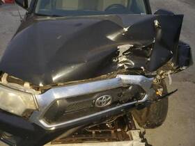 128-64623r Toyota Passenger Side View Mirror Power Without Signal Lamp Fits 12-15 Tacoma 1906555