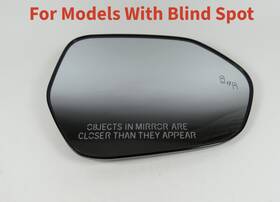 87902-06190 Toyota 16-22 Prius Side View Mirror Glass Right Hand With Blind Spot Genuine Oem