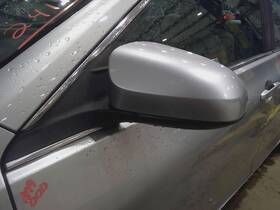 8790606041 Toyota 15-17 Camry Side Door Mirror Left Driver Without Blind Spot Silver 1j9