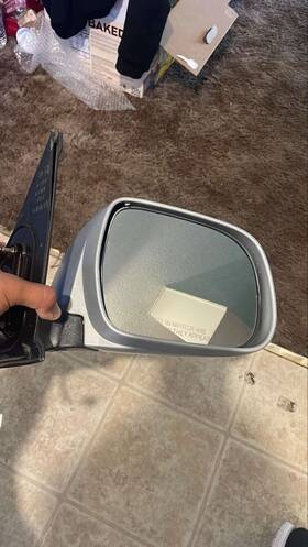 8791004170 Toyota Passenger Side View Mirror Power Painted Fits 05-11 Tacoma 604155