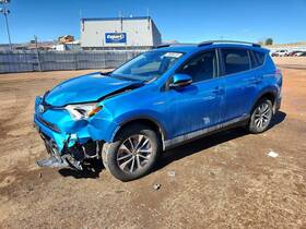 Toyota 8794042c90 Lh Blue Mirror With Turn Signal Oem 16-18 Rav 4 1yr Wrnty