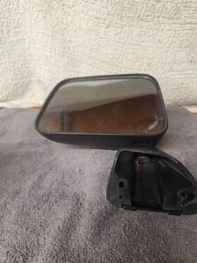 87945-89102 Toyota 86-89 Pickup 4runner Left Side Drivers Mirror Black Oem 2217 Replacement