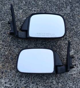 8995pic Toyota 89153 89 - 95 Pickup Front Left And Right Side Door Mirror Black Oem Sail Mount 8995pic Toyota 89153 89 - 95 Pickup Front Left And Right Side Door Mirror Black Oem Sail Mount