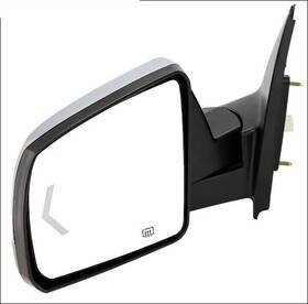 Mra04817 Trq 07 Tundra Rh/lh Door Mirrors-power Heat. Power Folding Turn Signal Chrome Mirror