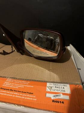 Mra06665 Trq Door Mirror-maroon Sedan 2016 Honda Accord With Working Camera