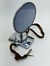 Unbranded Vintage Strap On Leather Spare Tire Side View Mirror