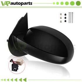 Vap05099300us Vap-autoparts Left Power Memory Heated Led Signals Driver Mirror For Gm Pickup Black