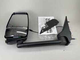 719355 Velvac 2020 Deluxe Series Door Mirror Black 102 Inch Body Width Camera