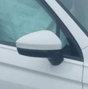 128-13858r Volkswagen 2018-2019 Tiguan Rh Passenger Door Mirror Side View Oem