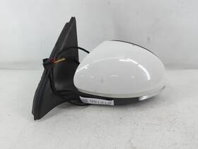 128-50249 Volkswagen 2009-2018 Tiguan Driver Left Side View Power Door Mirror White M6v3z