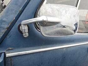 151857501 Volkswagen 68-79 Vw Beetle Manual Chrome Driver Left Lh Side View Door Mirror