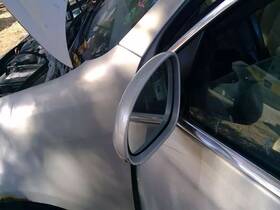 1k1857507bg9b9 Volkswagen Silver Heated Driver Side View Mirror Power Fits 05-10 Jetta