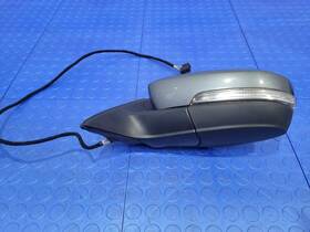 561857507s9b9 Volkswagen 13-15 Vw Passat Side Door Mirror Left Driver With Memory Gray 2r Oem