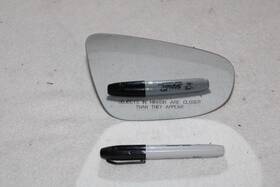 563032 Volkswagen 2010-2014 Golf Gti Rh Side Rear View Mirror Heated Genuine Oem