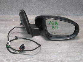5k0857502ce Volkswagen 10-14 Vw Golf Mk6 R Gti Right Passenger Door Side View Exterior Power Mirror Oem