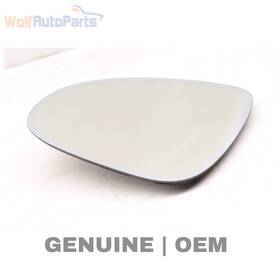 7p6857521c Volkswagen 2011-2018 Vw Touareg - Left Side View Door Mirror Glass Auto Dim