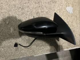 E1012522 Volkswagen 2013-2017 Cc Passenger Right Side View Power Door Mirror Black Uq3uh