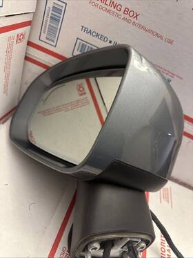 128-11021al Volvo 2018-2024 Xc60 Lh Driver Door Mirror Side View Oem Gray W Out Camara