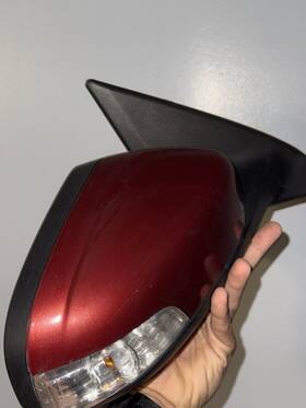 128-62101cr Volvo 2007-2009 60 Series Rh Passenger Door Mirror Side View Oem Red