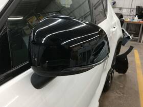 128.vo1e24 Volvo Side View Door Mirror For 2024 Xc40 31477673 Lh Blk Pwr Pwr-fold W-cam
