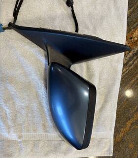 30744586 Volvo 30744589 04-06 S40 V50 Left Side View Mirror Without Memory Barents Blue 466
