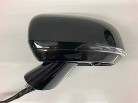 31663290 Volvo 17-20 S90 V90 Left Side View Mirror With Surround 019 Stone Black 31663290 Volvo 17-20 S90 V90 Left Side View Mirror With Surround 019 Stone Black