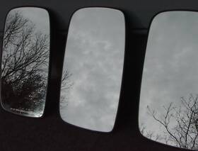 3538982 Volvo Genuine 240 740 940 960 V90 S90 Driver Mirror Glass Lh Heat Verified Ok