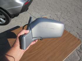 9415077 Volvo 960 V90 S90 Left Side View Mirror Assembly Door Silver Sand Metallic Sm