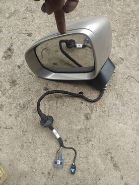 A046412 Volvo 2016-2023 Xc90 Left Driver Side Door Mirror With Camera Oem Gold Color