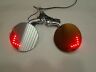 Vpac5001-led Upi Door Mount Peep Mirror Led Turn Signal Side View