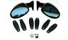 Wa1023 Gearhead California Style Side Rearview Mirrors Door Rear Universal Chevy