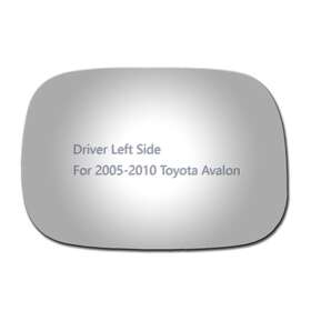 4086 Wllw 4085/4086 Mirror Glass For 2005-2009 Toyota Avalon Driver Left Side Lh Replacement 4085