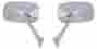 X2592 Corvette America C3 Outside Mirrors Left Right Pair W Mounting Hardware 1975-1979