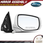 Passenger Power Mirror W/ Signal Heated White 6 Pins For Honda Accord 2013-2017. Fixed Price $90.34.