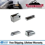 Trail Ridge Tow Mirror Cap Chrome Lower Set Of 4 For Gm Diesel With Oat Sensor. Fixed Price $79.95.