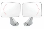 United Pacific Exterior Door Mirror Set Led Turn Signal 1970-72 Chevy/gmc Truck. Fixed Price $138.98.