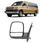 For 2008-2018 Chevy Express 2500 Door Mirror Driver Side Power Heated Black. Fixed Price $76.87.