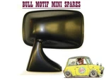 Classic Mini Door Mirror - Rh Black Flat Van (1976 On) M68990E Genuine Tex!. Fixed Price $60.53.